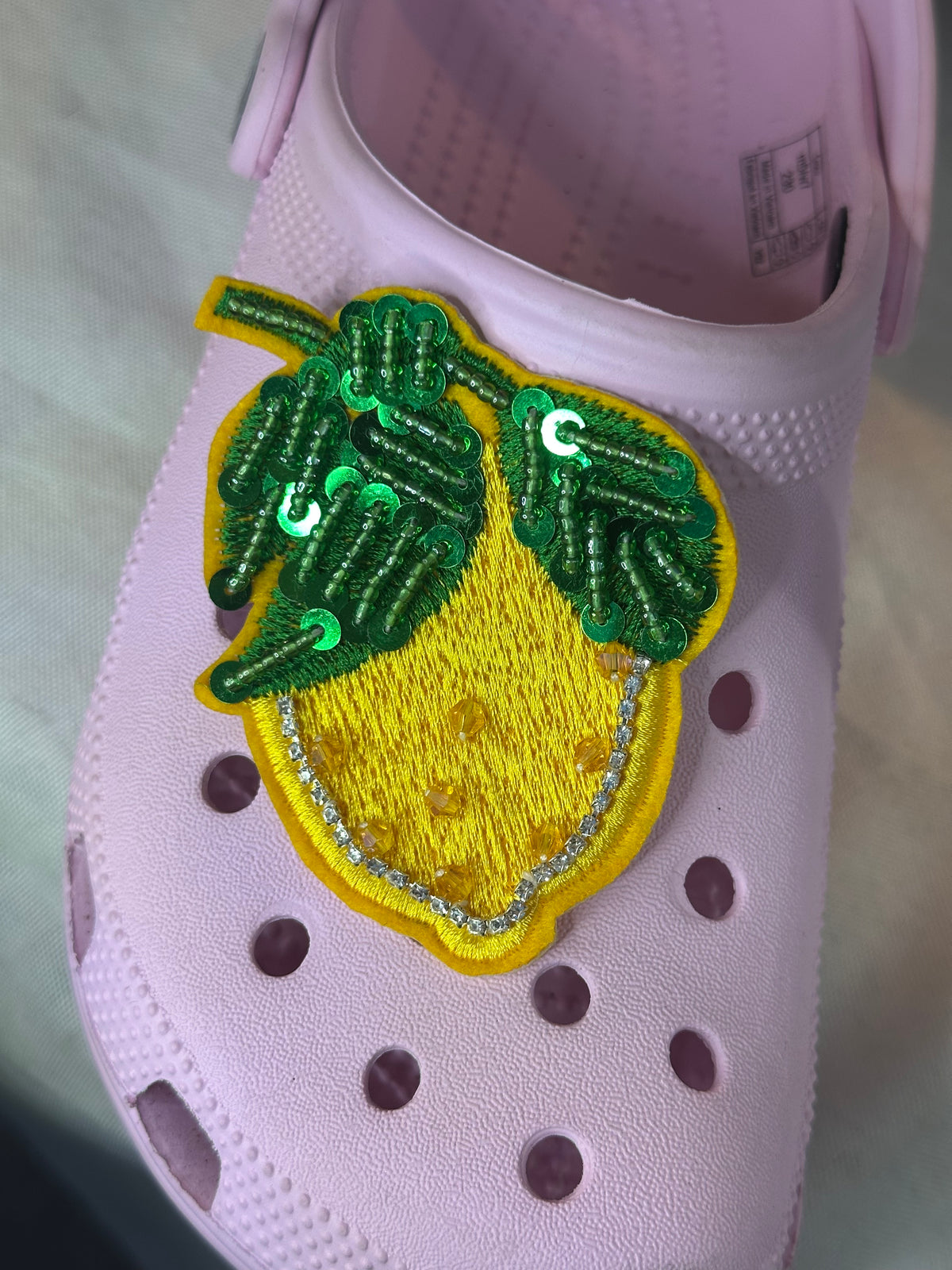 Patchs faits main pour Crocs 🌴🍋‍🟩