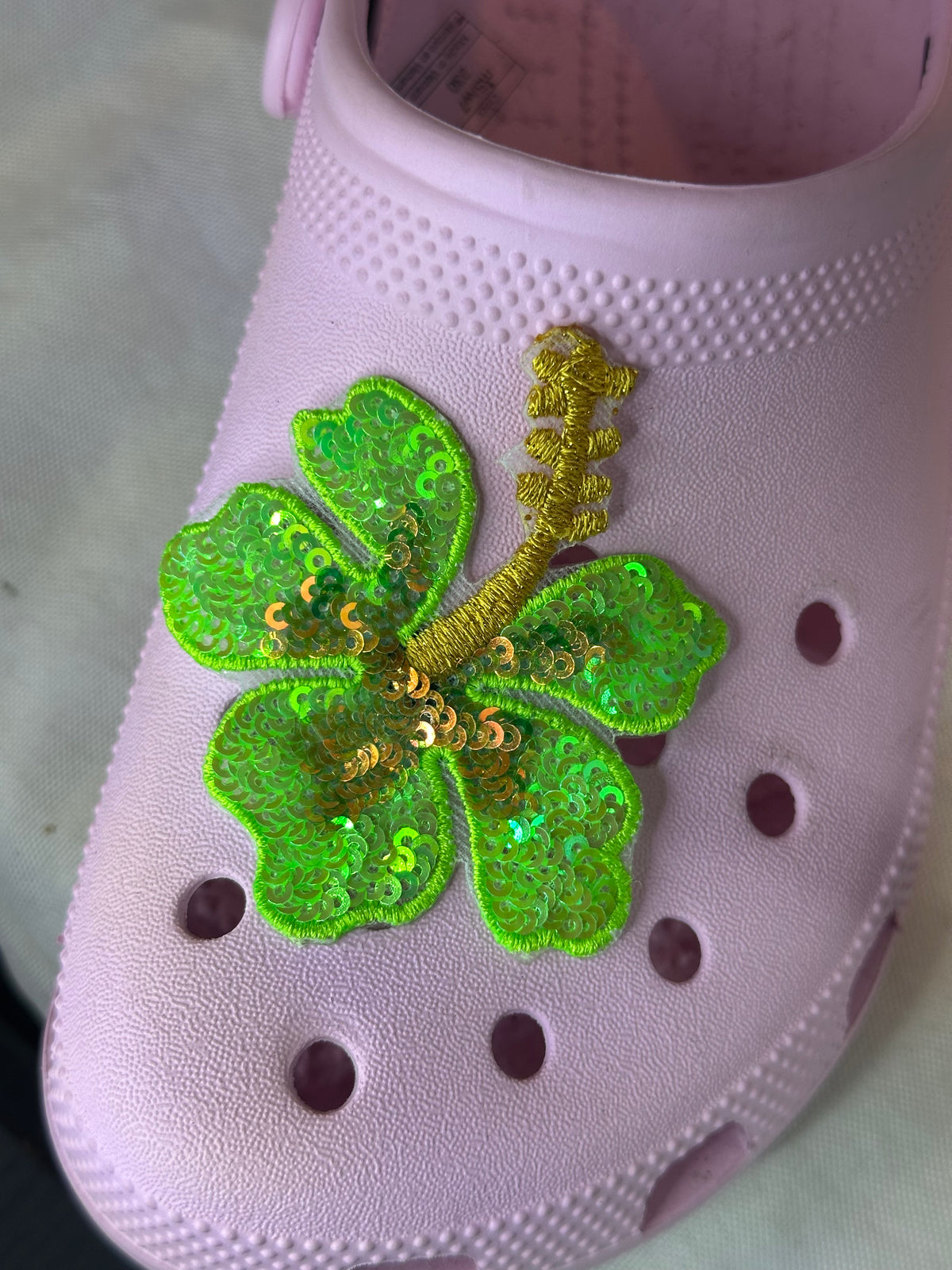 Patchs faits main pour Crocs 🌴🍋‍🟩