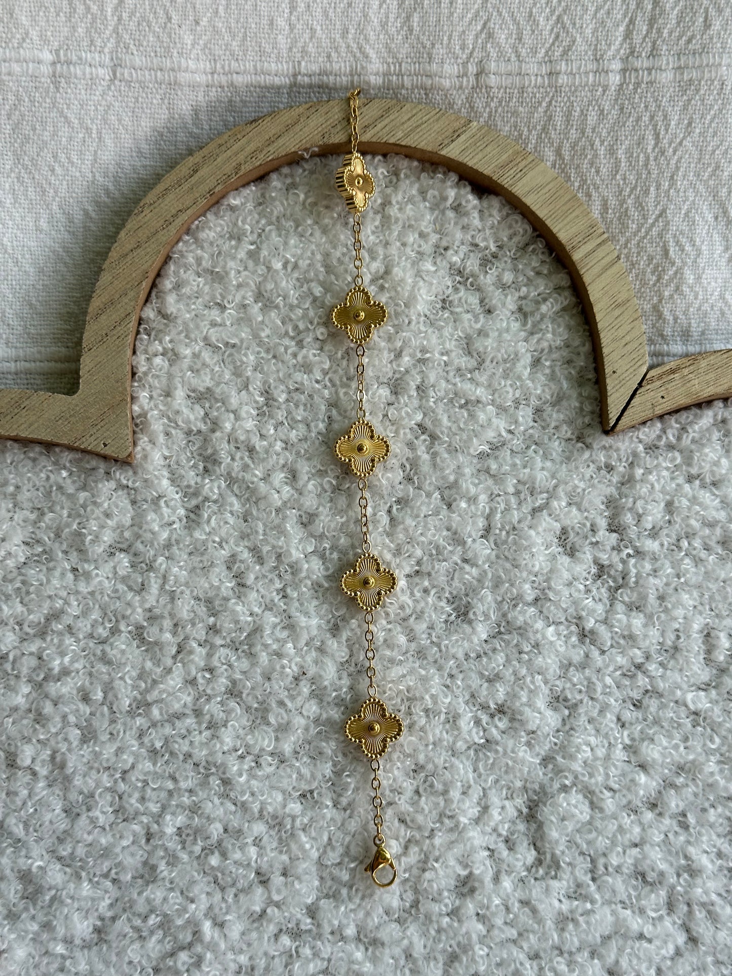Bracelet trèfle